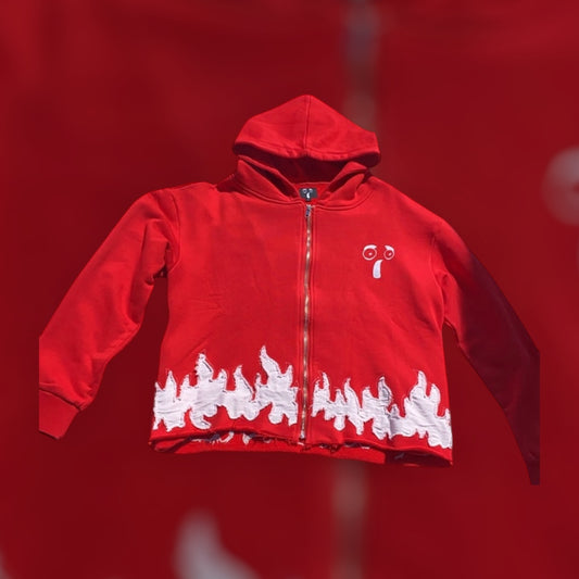 One Way In One Way Out (OWIOWO) Zip-Up Hoodie