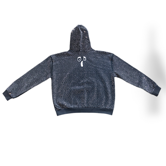 One Way In One Way Out (OWIOWO) Rhinestone Hoodie