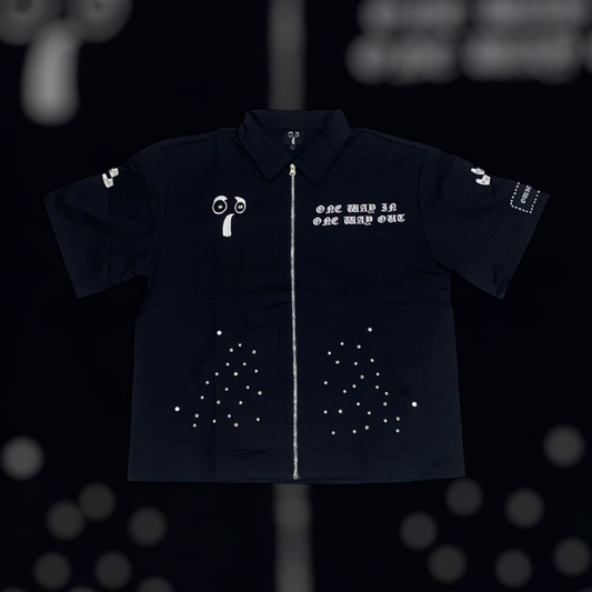 “Word Of The Year” (EXECUTED) Zip-Up Shirt