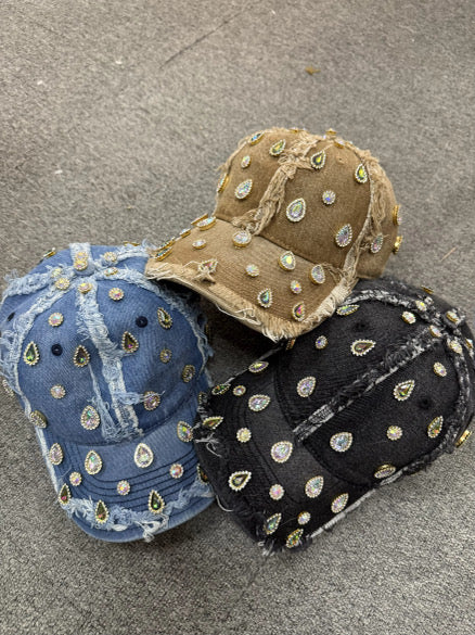 "Major League" Denim Baseball Caps