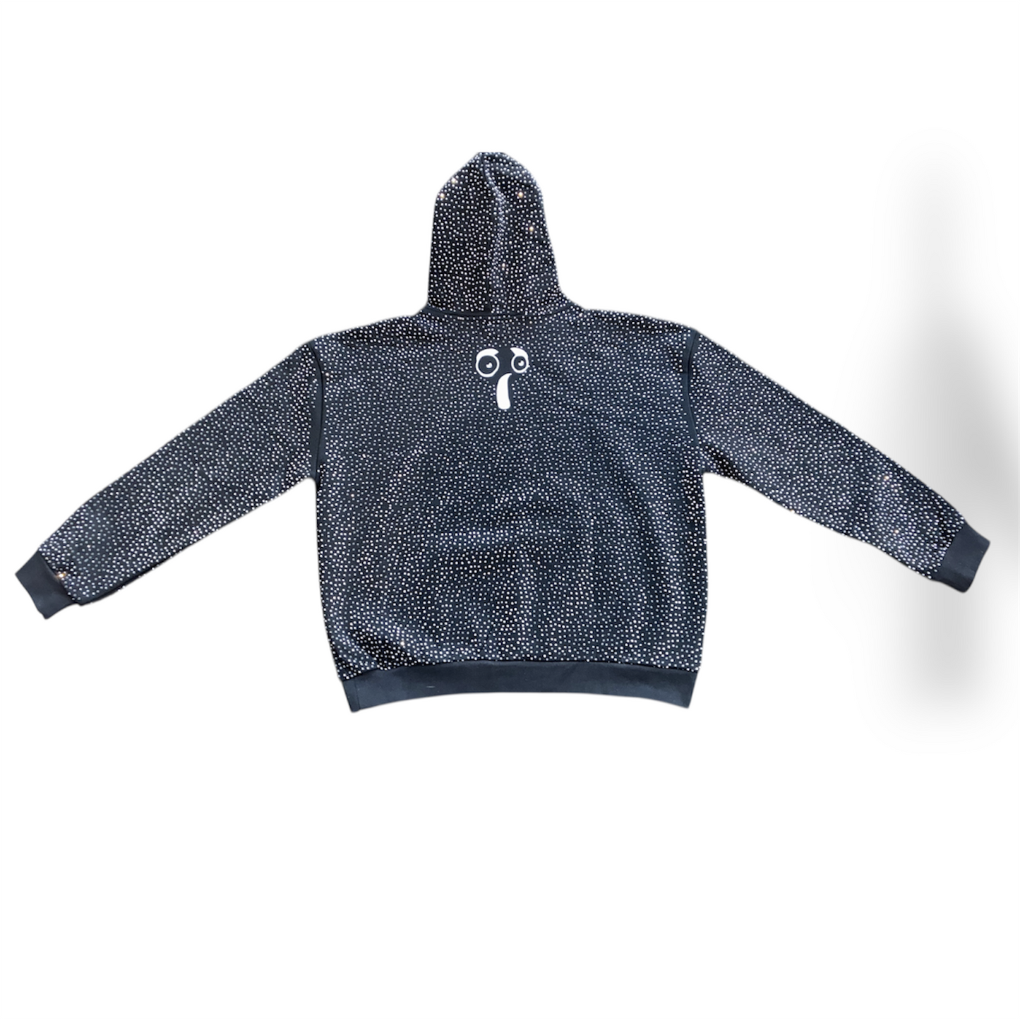 One Way In One Way Out (OWIOWO) Rhinestone Hoodie