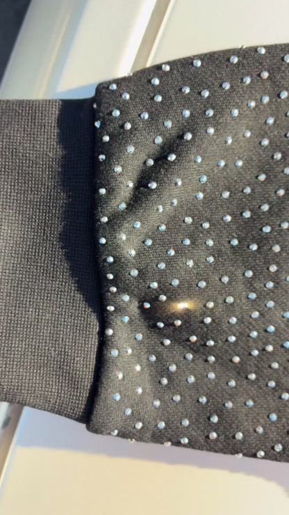 One Way In One Way Out (OWIOWO) Rhinestone Hoodie